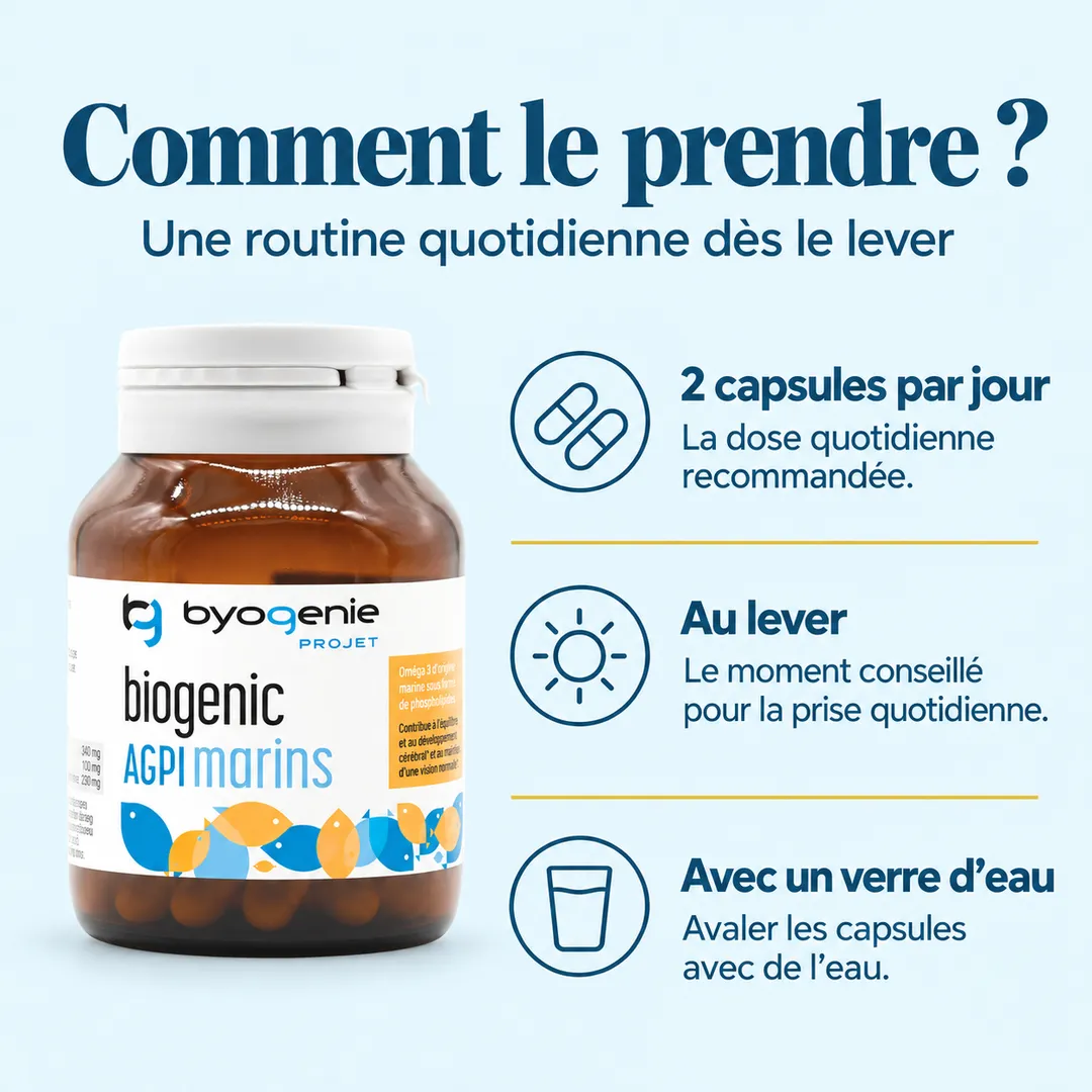 AGPI marins : Oméga 3 (Formulé avec Romega®)